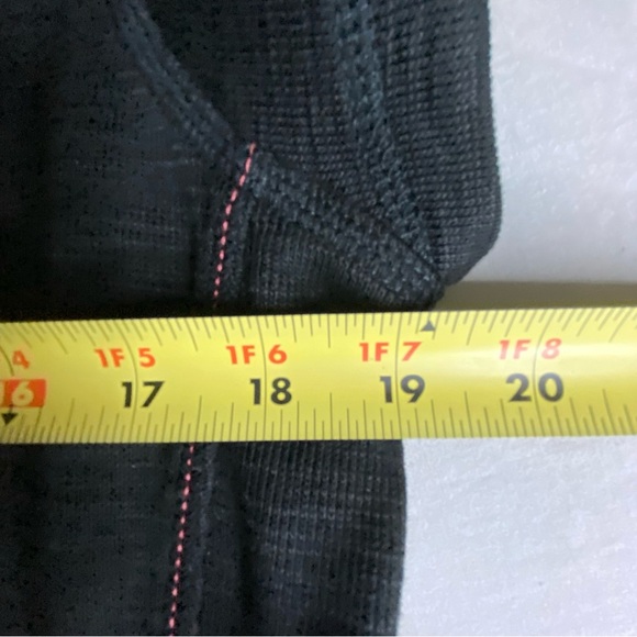 Tommy Bahama Black Tobago Bay Half Zip Pima Blend Knit Dress Large Travel Sporty - Picture 8 of 9